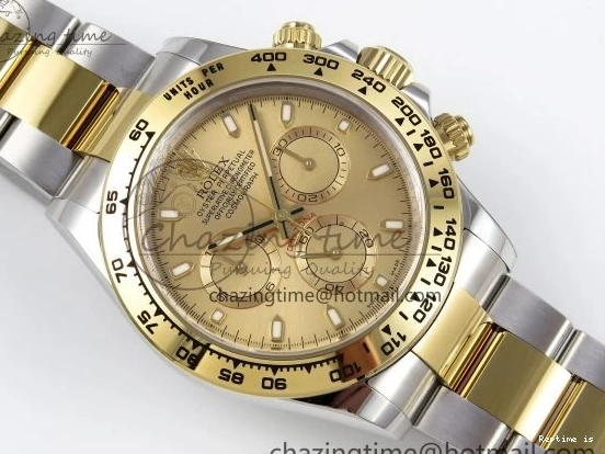 1222 Packable Daytona 116503 Clean 1:1 Best Edition YG Dial on SS YG Bracelet SA4130 V 1672